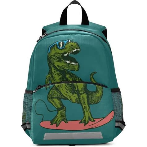 Sac Dos T Rex Dinosaure Surfer Pour Enfant De Ans Mini Sac