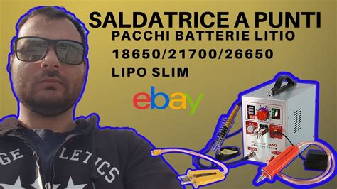 La Mia Saldatrice A Punti Per Pacchi Batterie Litio Info Utili Fox