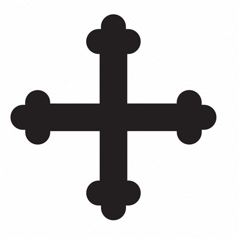 Catholic Christian Cross Plus Religion Add Icon Download On