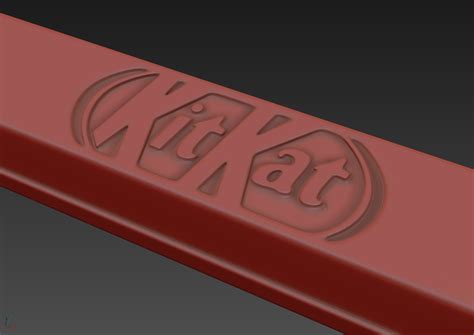 3d Kit Kat Chocolate Bar Turbosquid 1853990