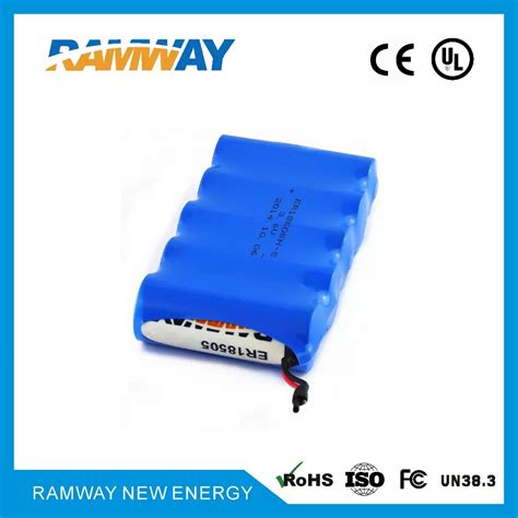 4000mAh ER18505 Ramway Lithium Battery 3 6v Normal Voltage And A Size