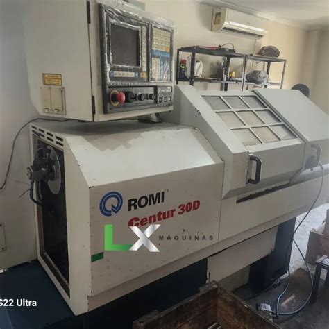 Torno Cnc Romi Centur D Mach Lx Maquinas