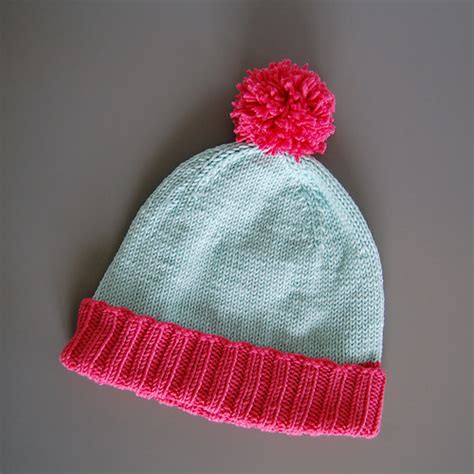 Ravelry 2 Colour Beanie Pattern By Cleckheaton