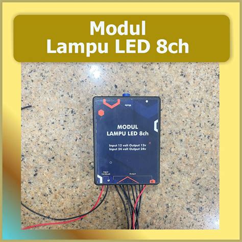 Jual Modul Lampu LED Kanal Bak Truk Atau Bus 8 Chanel 10 M Mode