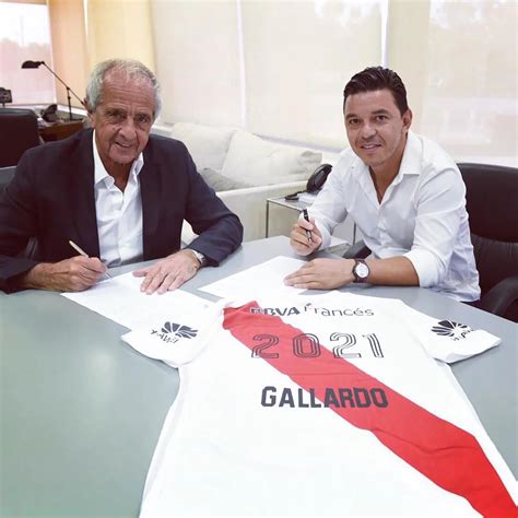 Gallardo Renovó Su Contrato Con River Por Cuatro Años Siento Que Estoy En Mi Mejor Momento