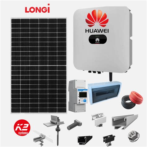 Sistem Fotovoltaic Kw On Grid Invertor Trifazat Huawei Sun