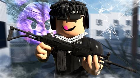 Playing Realistic Hood Gun Test Roblox Youtube