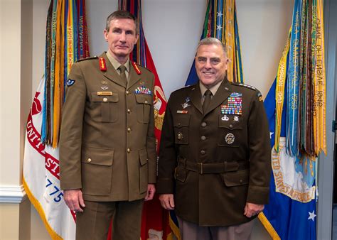 Readout of Chairman of the Joint Chiefs of Staff Gen. Milley's Meeting ...