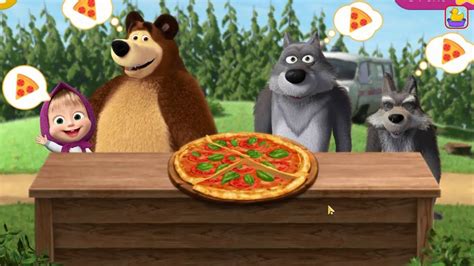 Masha And The Bear Pizza Maker