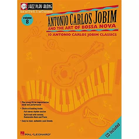 Hal Leonard Antonio Carlos Jobim And The Art Of Bossa Nova Jazz Play