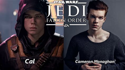 Star Wars Jedi Fallen Order Voice Cast