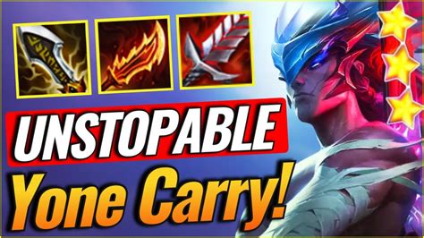 This Yone Is Broken ⭐⭐⭐ 3 Star Carry In Tft Set 11 Youtube