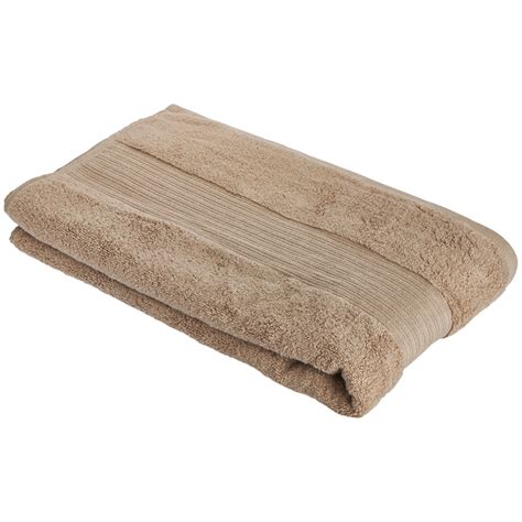 Wilko Supersoft Cotton Hummus Bath Sheet Wilko