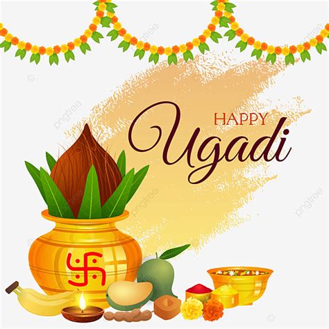 New Year Holiday Vector Design Images Ugadi New Year Holiday