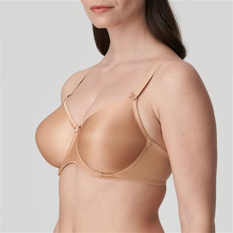 PrimaDonna Satin Volle Cup BH Naadloos Cognac 0161330 Lingerie
