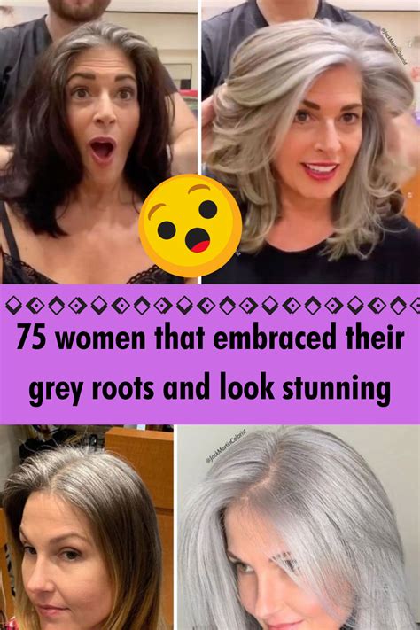 Women That Embraced Their Grey Roots And Look Stunning Artofit