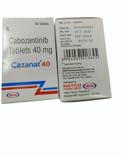 Cazanat Tablet Cabozantinib Mg At Rs Bottle Wadala Mumbai