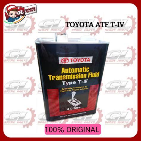 Original Type T Iv Toyota Atf Auto Gear Oil L Altis Zze Vios