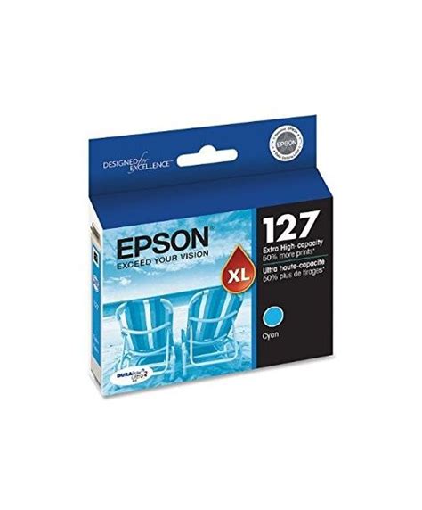 Cartuchos de Tinta Epson 127 T127220 Cyan Original para 765 páginas