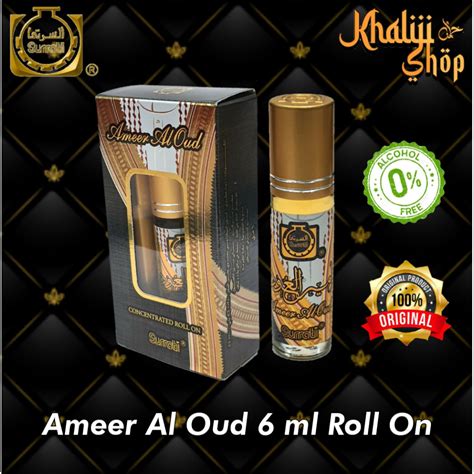 Jual Parfum Surrati Ameer Al Oud 6 Ml Roll On Surati Shopee Indonesia