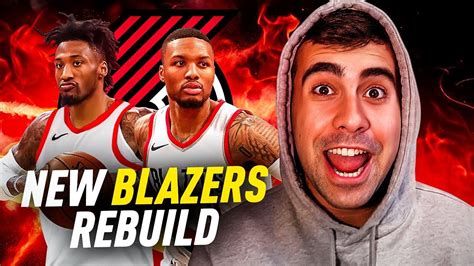 MOST UNDERRATED OFFSEASON NEW LOOK BLAZERS REBUILD NBA 2K21 MYNBA