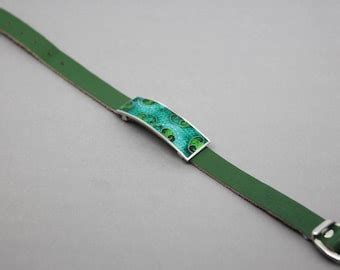 Georgian Cloisonne Enamel Bracelet Silver Bracelet With Hot Etsy