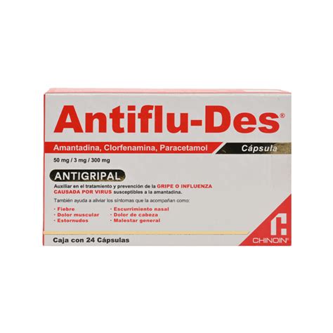 Antiflu Des cápsulas con 24 50 3 300 mg Farmacias Gi Mejoramos tu