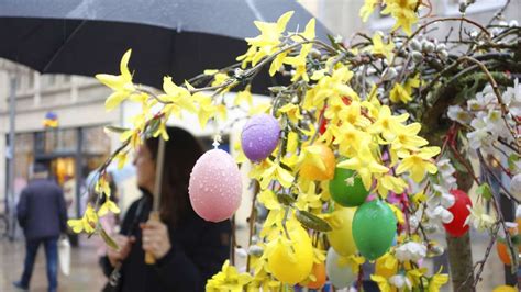 Ostern bei über 20 Grad oder im Schnee Wetterprognosen sind sich uneinig