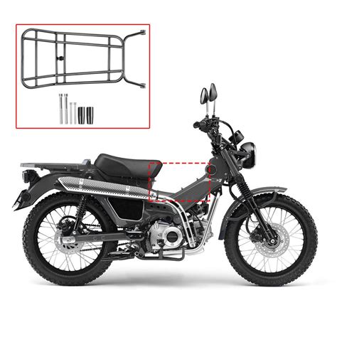 LJBKOALL HunterCub Motorcycle Center Rack Middle Luggage Rack For Honda