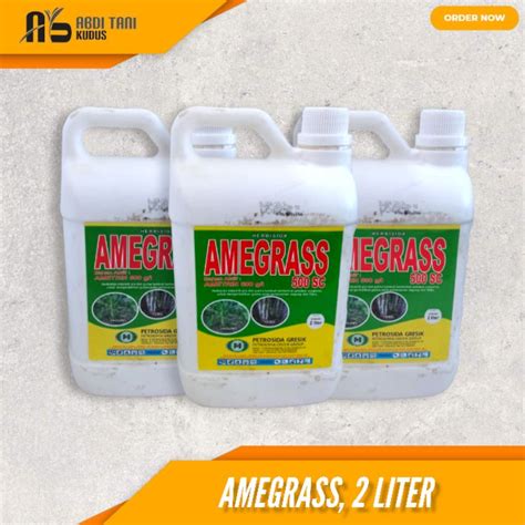 Jual HERBISIDA AMEGRASS 500 SC 2 LITER PEMBASMI GULMA PADA TANAMAN TEBU