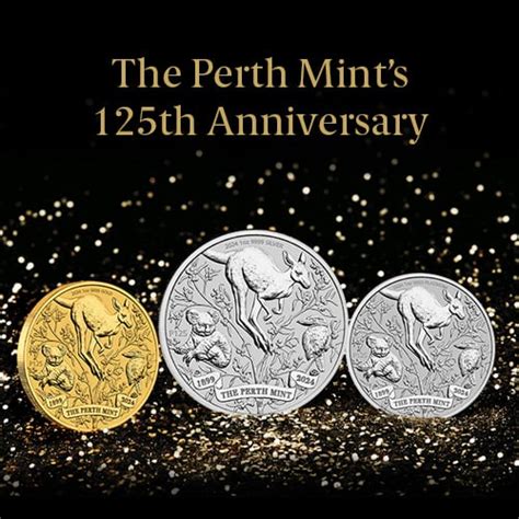 Perth Mint S 125th Anniversary 2024 1oz Gold Bullion Coin