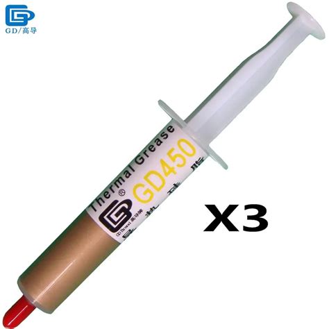 Gd450 Thermal Conductive Grease Paste Silicone Plaster Heat Sink