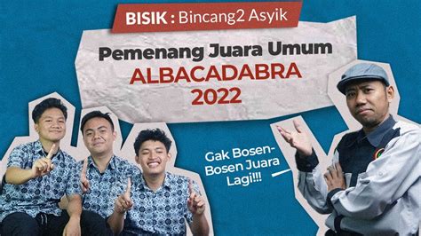 Hebat Assyifa Juara Umum Albacadabra 2022 Youtube