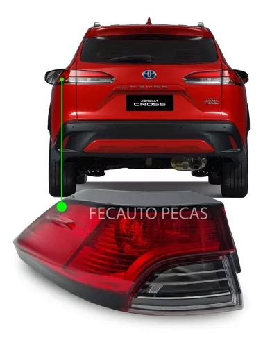 Sinaleira Traseira Corolla Cross 2021 2022 2023 Led Original