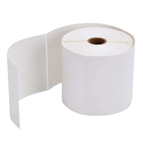 100mm X 150mm Self Adhesive Direct Thermal Blank Labels 500roll