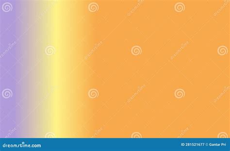 Design Simple Purple Pastelyellow And Orange Gradient Color