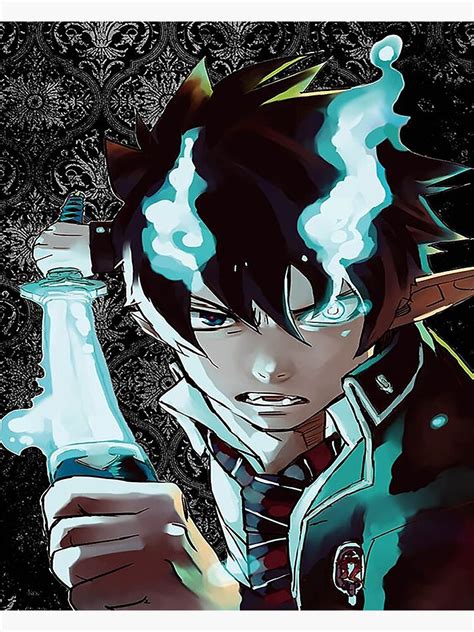 "Blue exorcist" Poster for Sale by Newcarton | Redbubble