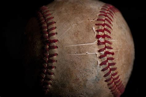 Baseball Closeup Photograph By Eugene Campbell Fine Art America