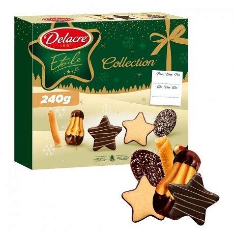 Delacre boîte étoile collection assortiment biscuit 240g