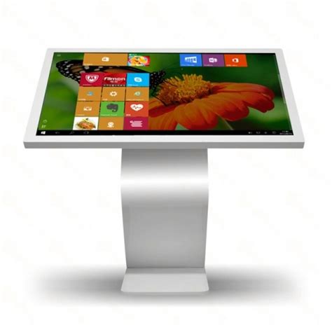 43inch All In One Interactive Touch Screen Table Kiosk Display Totem