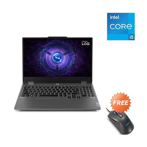 Promo Lenovo Loq 15irx9 83dv000qid Gaming Notebook Luna Grey I5