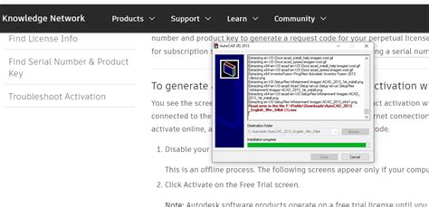 Reciving A Request Code In Order To Get An Activation Code For Autocad