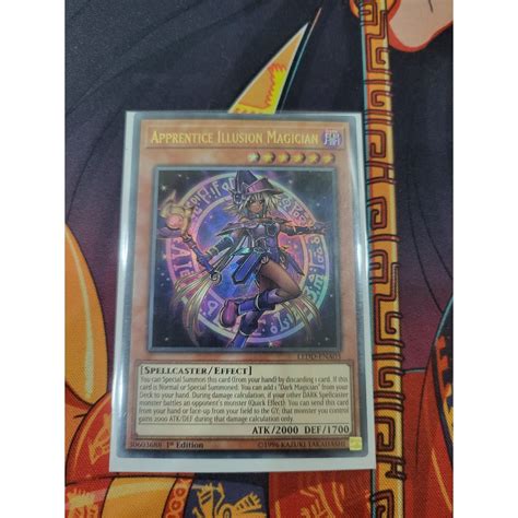 Apprentice Illusion Magician LEDD ENA03 Ultra Rare 1st Edition