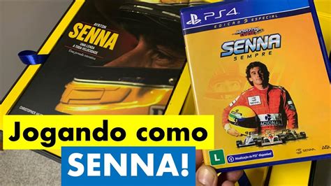 MODO CARREIRA Do Ayrton Senna Jogamos O Novo Horizon Chase Turbo