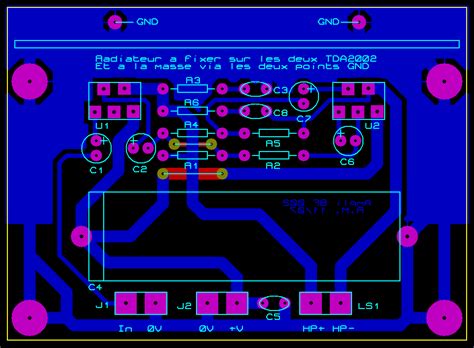 Electronique Realisations Ampli BF 002