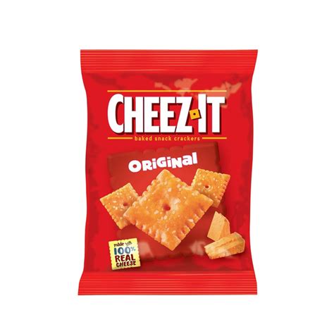 Cheez It Original Real Cheesy Snack Crackers 42g