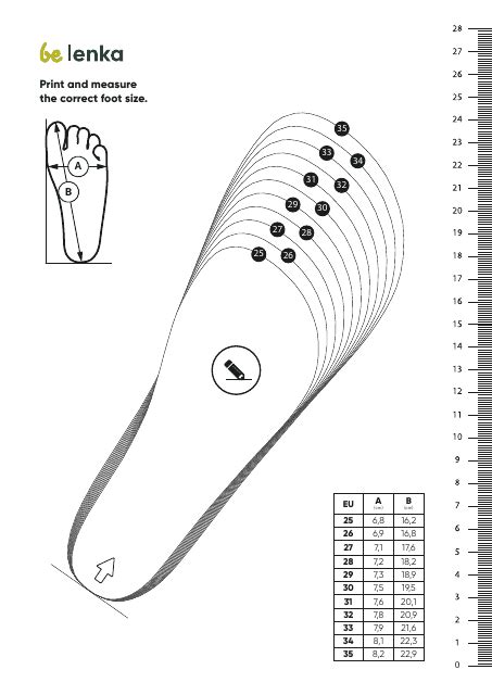 Foot Measurement Chart Templates Download Printable Pdf Templateroller