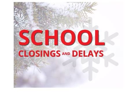 Weather Cancellations And Delays Kimberly High School