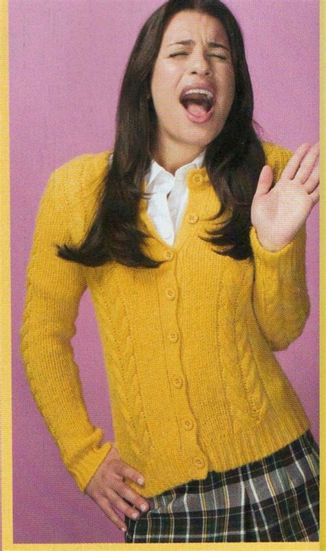 Rachel Berry Photoshoots Glee Fashion