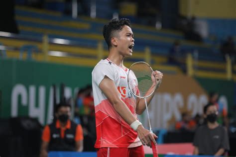 Peringkat BWF Ginting Dan Hendra Ahsan Turun Satu Peringkat